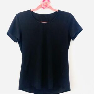 💕Athleta Black Sports Shirt SZ S